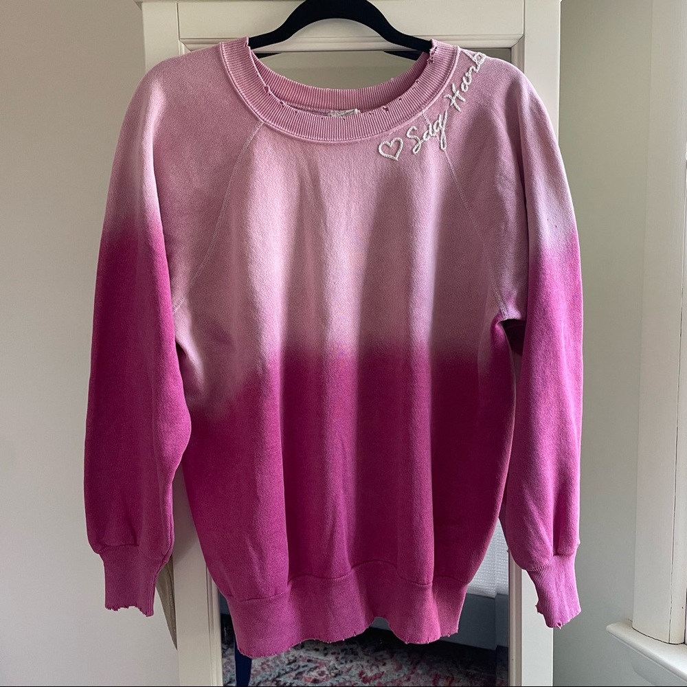 I Stole My Boyfriends Shirt, Sag Harbor embroidered vintage sweatshirt